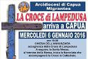 la Croce di Lampedusa arriva a Capua
